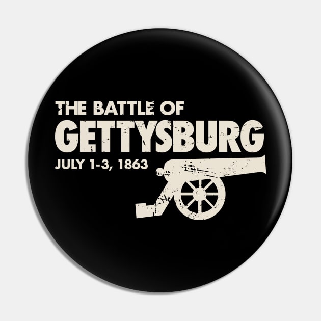 History - American Civil War Battle Of Gettysburg Pin by MeatMan