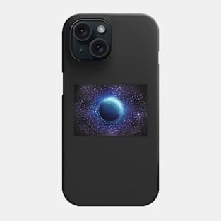 A Planet In Sapphire Phone Case