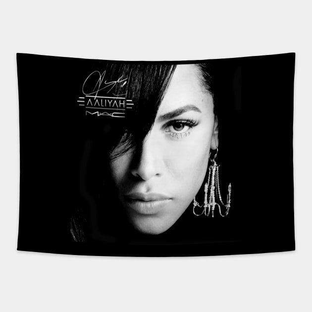 Aaliyah Exclusive Tapestry by vintageclub88