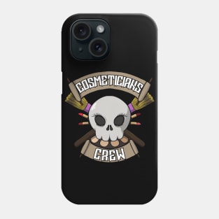 Cosmeticians crew Jolly Roger pirate flag Phone Case