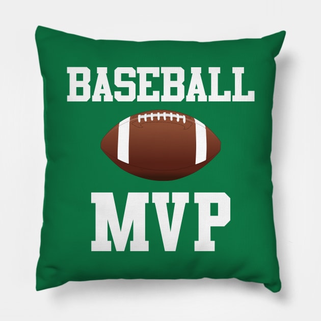 Sports Confusion 3 Pillow by GloopTrekker