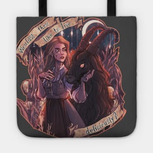 Wouldst thou like to live deliciously? - The Witch Tote