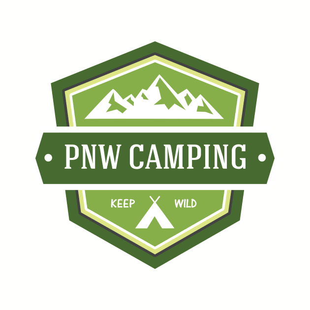 Pacific Northwest camping badge by jpforrest