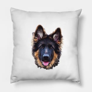 German Shepherd Puppy Dog Pillow