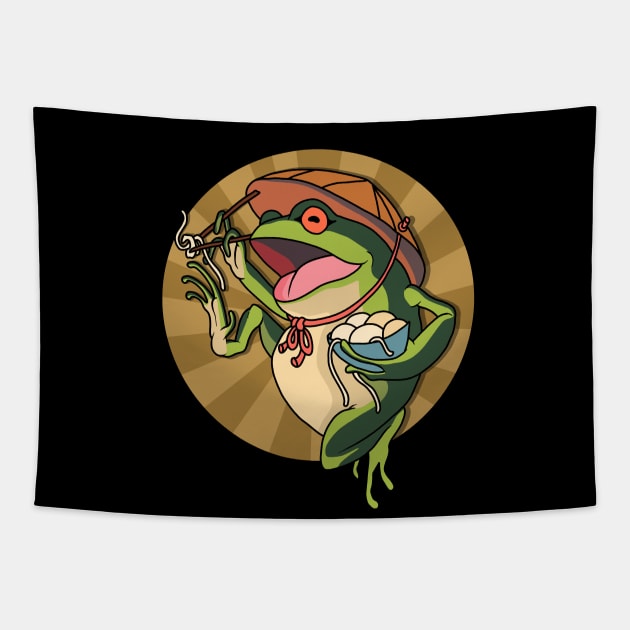 Frog Tapestry by valentinahramov