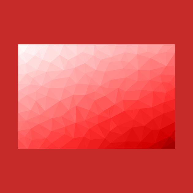 Red gradient geometric mesh pattern by PLdesign