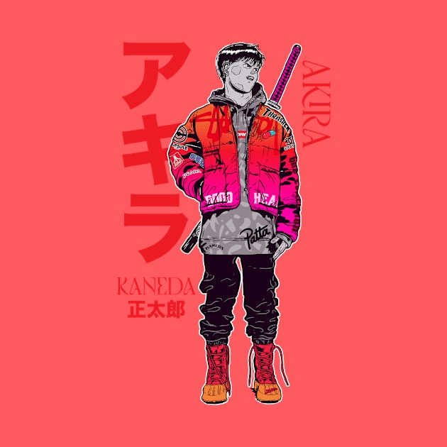 Kaneda Akira Fashion by justblackdesign