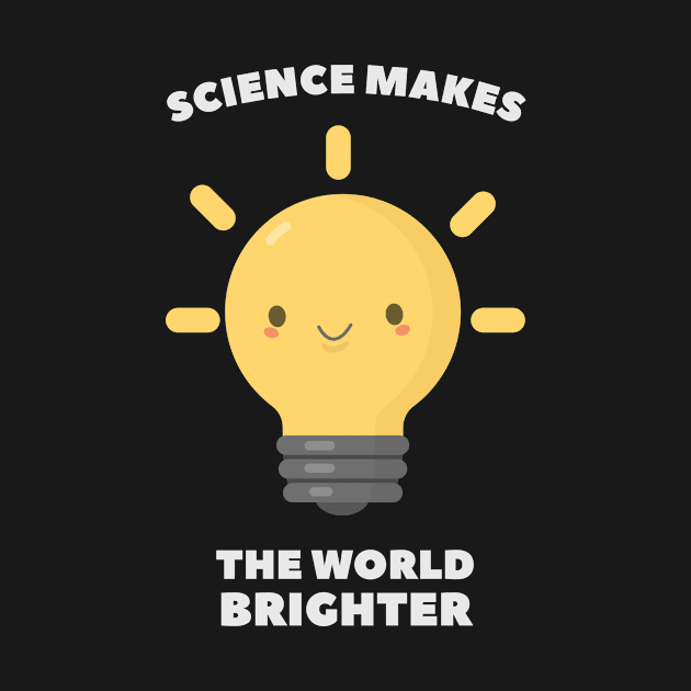 Kawaii Science Pun Humor T-Shirt by happinessinatee