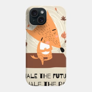 Inhale the future, Exhale the past yoga meditation shirt deisgn Phone Case