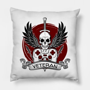 Veteran - gamer Pillow