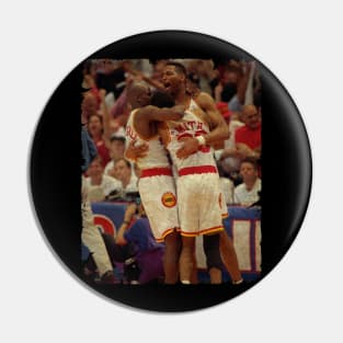 Rockets Celebration Pin