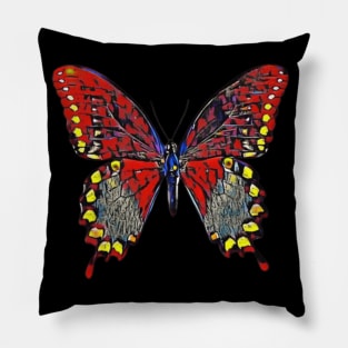 Butterfly Tie Dye art design Pillow
