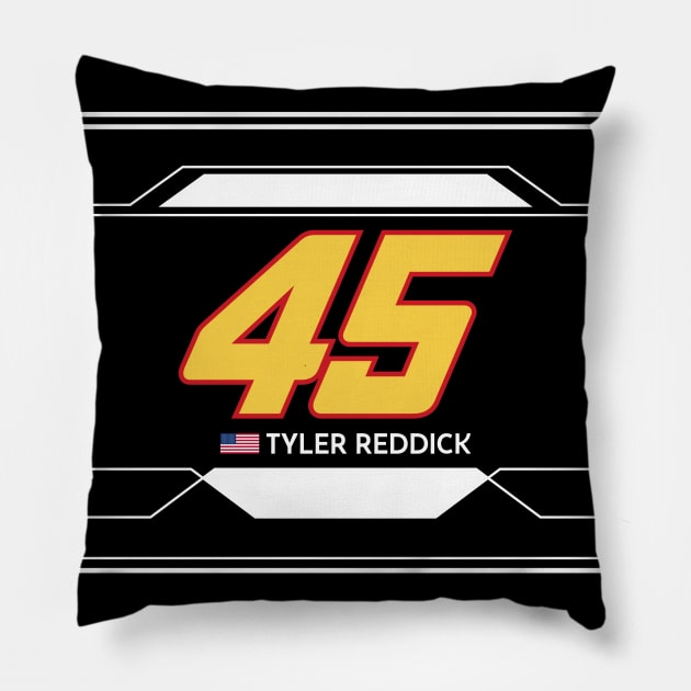 Tyler Reddick #45 2023 NASCAR Design Pillow by AR Designs 