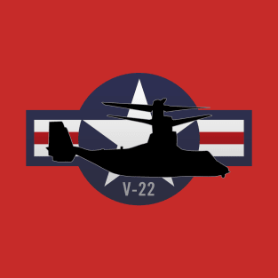 V-22 Osprey Military Airplane T-Shirt