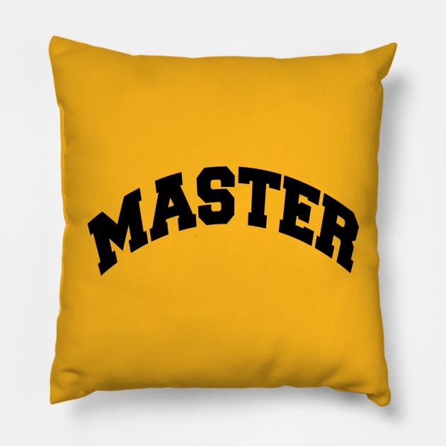 MASTER Pillow by TheCosmicTradingPost