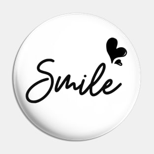 Good vibes smile t-shirt Pin