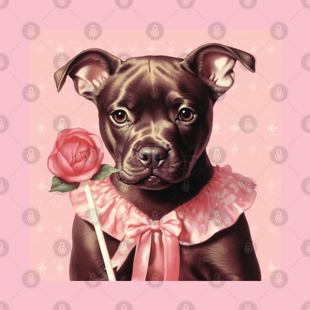 Staffy Candy by Enchanted Reverie