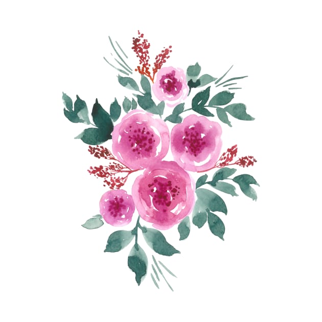 Pink peonies by foxeyedaisy