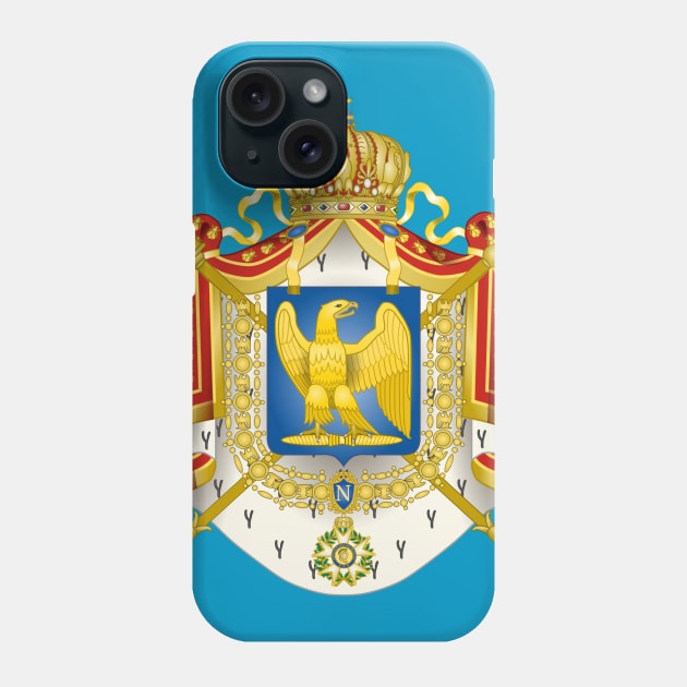 Imperial Coat of Arms of France (1804-1815) Phone Case by Jordan823