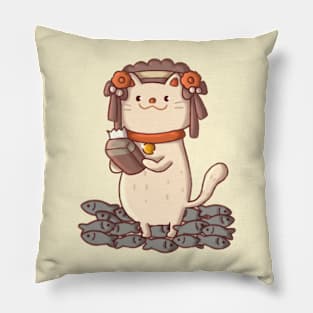 Lucky The Cashier Animal Restaurant Pillow