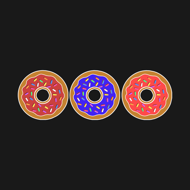 3 Donuts by headrubble