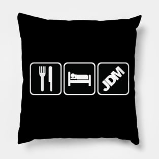 Eat Sleep JDM Pillow