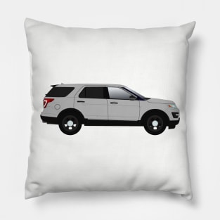 Grey Explorer Pillow