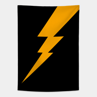 Lightning Bolt geometric Yellow Symbol Tapestry