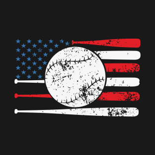 Baseball Flag T-Shirt