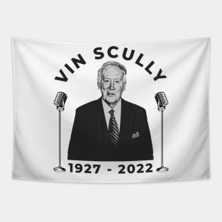 vin scully 1927 - 2022 Tapestry