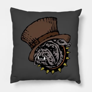 bulldog pub chap Pillow