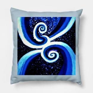 Copy of Spirals in space abstract design, clothes Pillow