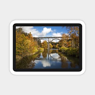 Bridge Over The Cuyahoga River Magnet