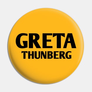 greta thunberg hero_tshirt Pin