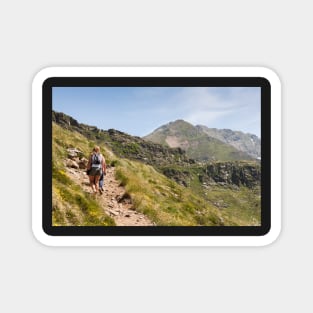 Hiking in Andorra Magnet