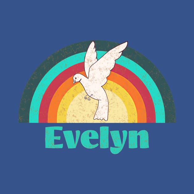 Evelyn - Vintage Faded Style by Jet Design