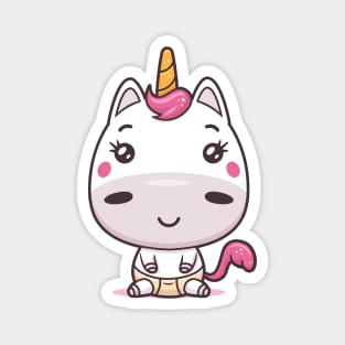 Baby Unicorn Magnet