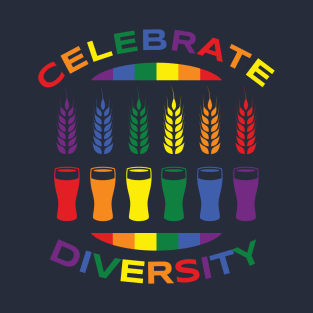 Celebrating Diversity and Beer T-Shirt