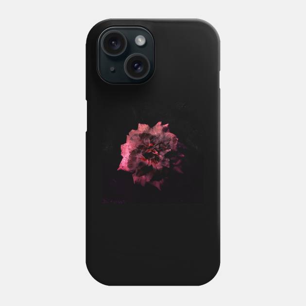 Dark floral #15 Phone Case by LaVolpeDesign