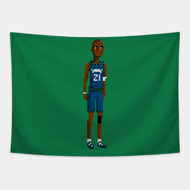 KG-Timberwolves Tapestry by PixelFaces