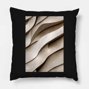 Travertine Stone Pattern Texture #5 Pillow