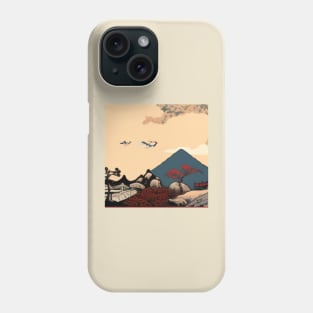 JAPANESE WOODBLOCK Phone Case