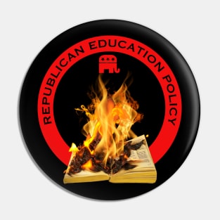 Republican Education Policy Pin