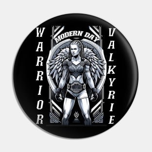 Valkyrie: Modern day warrior Pin