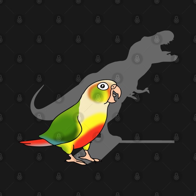 T-rex shadow - Pineapple Conure by FandomizedRose