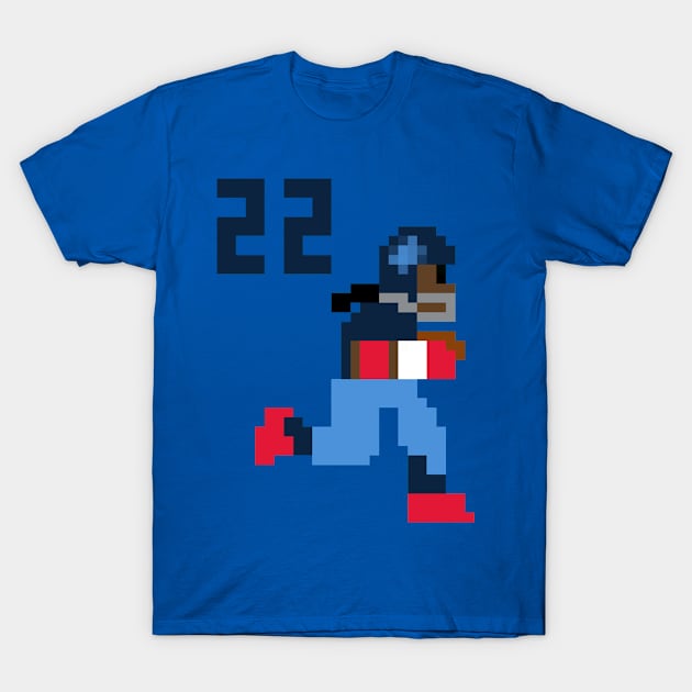 FPrints Derrick Henry Tecmo Bowl Titans T-Shirt