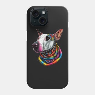 More Dogs of Color - #5 (Bull Terrier) Phone Case