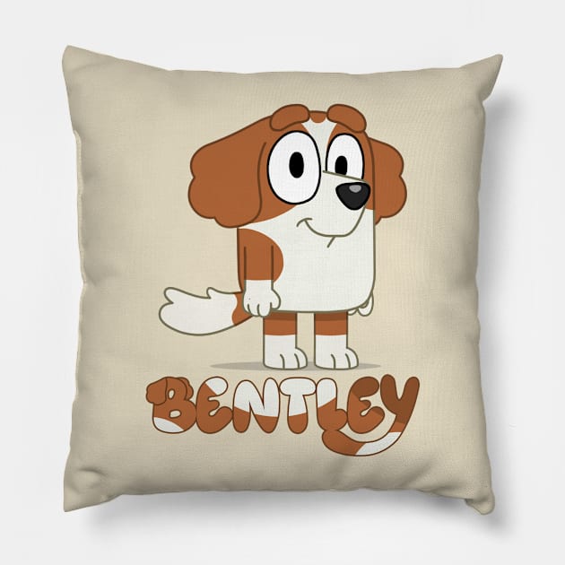 Bentley friends Pillow by KOMIKRUKII