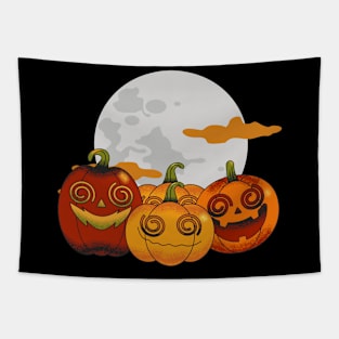 Crazy Pumpkins Tapestry