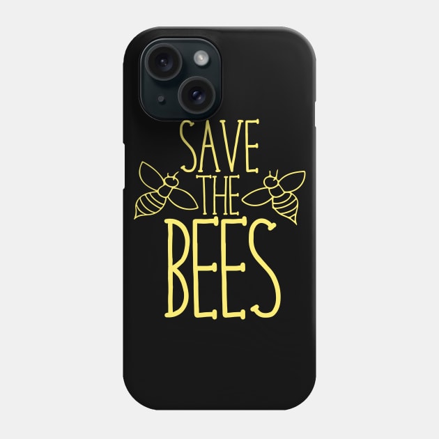 Save the bees Phone Case by bubbsnugg